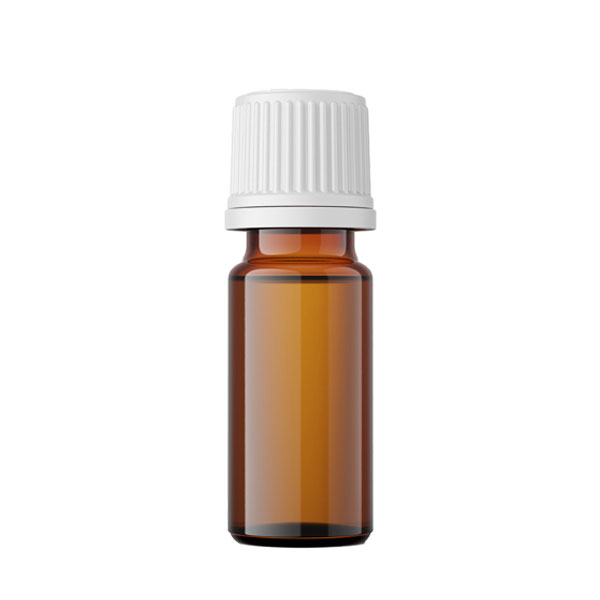 Amber Essential Oil Bottle