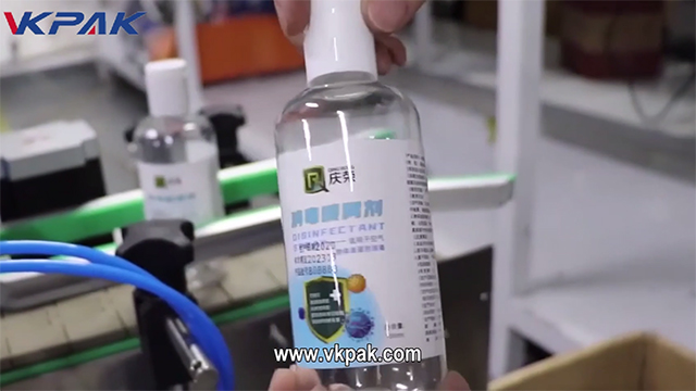 Automatic Tabletop Bottle Labeling Machine With Coding Machine