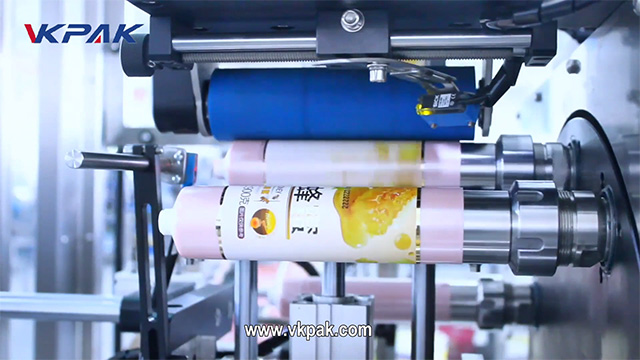 Automatic Tube Labeling Machine For Empty Soft Tube