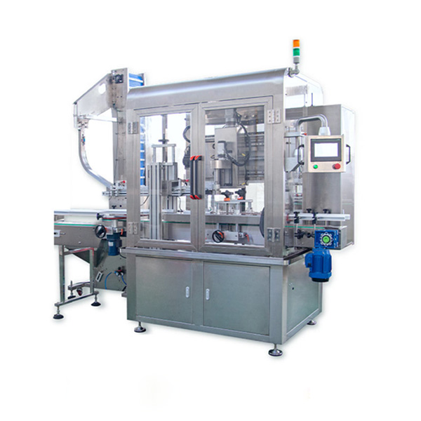 Linear Tracking Bottle Screw Capping Sealing Machine
