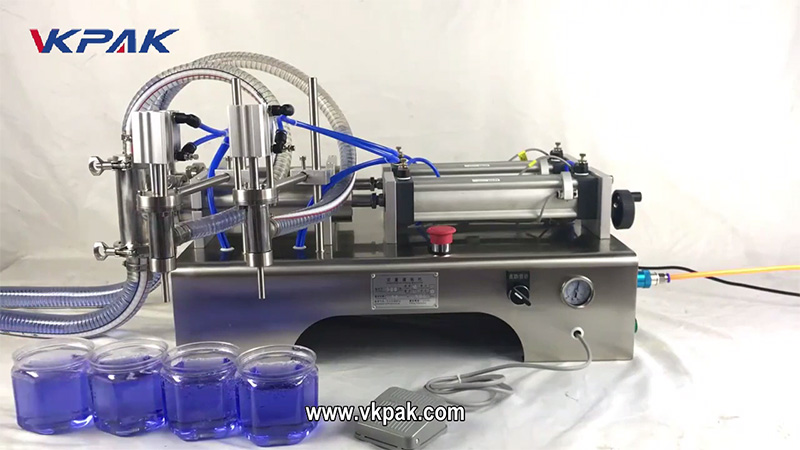 Semi Automatic Jar Filling Machine