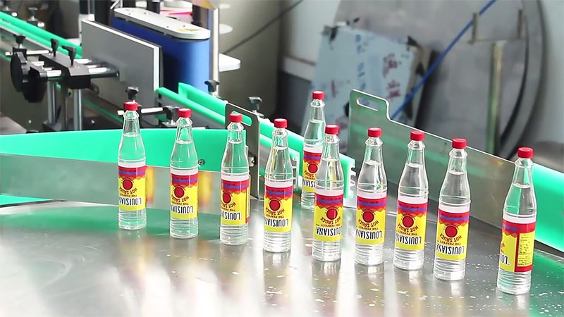 Small Bottle Filling Line(Test Video)