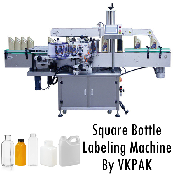 Square Bottle Labeling Machine