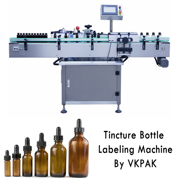 Tincture Bottle Labeling Machine