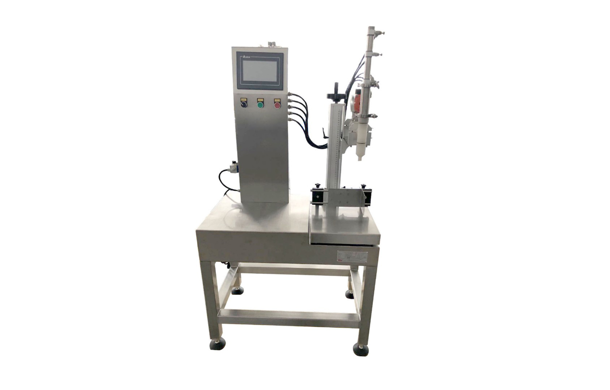 VK-10A-PVDF Semi-Automatic Anti-Corrosive Acid Filling Machine For Chemical